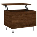  Salongbord brun eik 60x44,5x45 cm konstruert tre 8721012112667