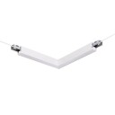 Keyline opp/ned Vinkelstykke SM350X 2700lm/840 DALI 60x60 hvit UGR<19