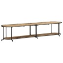  TV benk 200x42x40 cm grov heltre mango