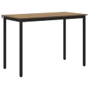 vidaXL Spisebord 110 x 100 x 75 cm METALL