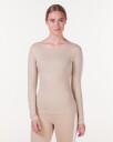 LEVITY Division Lightweight Long Sleeve Beige Pepper - XS