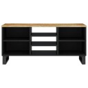 vidaXL TV-benk 100x33x46 cm heltre mango og konstruert tre