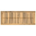 vidaXL Bordplate 100,5 x 40 x 2 cm Rektangulær Solid akasietre