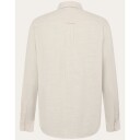 KnowledgeCotton Apparel Dune Regular Stripe Shirt Creme Stripe