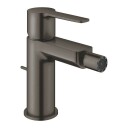 GROHE LINEARE S BIDETARMATUR M/OPPLØFT BØRSTET HARD GRAFITT