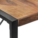  Spisebord 140x140x75 cm heltre med overflate av indisk rosentre 8720286104668
