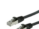 Value S/Ftp Patch Cord Cat.6 Halogen-Free Black 10M Sort