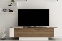 Hejde TV-Benk 150 cm - Brun/Hvit