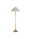 Romero Floor Lamp Antique Brass/Taupe
