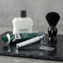 Introsett til tradisjonell barbering INTRO-01-ALO-GR-SV-HVIT