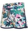 Hummel Shorts HMLKaia Lysegrønn m. Blomster 62 Shorts Flerfarget