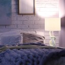 Moderne bordlampe