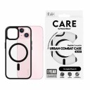 CARE by PanzerGlass Flagship Case Transparent Urban Combat w. Black MagSafe iPhone 15