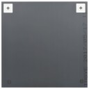 vidaXL Veggspeil 2 stk 40x40 cm firkantet glass