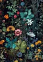 Dark Floral Garden Plakat / 21x30