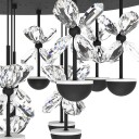 Pianopoli LED taklampe svart 50 cm – EGLO Stars of Light   Stue   Design   Metall   Rund