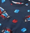 LEGO® Joggedress - LWSap 702 - Blå m. Trykk - LEGO® Wear - 2 år (92) - Joggedress Grå Marineblå Rød
