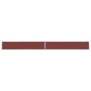 vidaXL Uttrekkbar sidemarkise 170x1200 cm brun