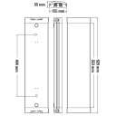 Designlight Industriarmatur Liny Grab 3000–4000 K 620 mm