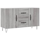 vidaXL Skjenk grå sonoma 100x36x60 cm konstruert tre