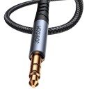 Joyroom 3,5 mm Stereokabel AUX 1,2 m Svart