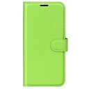 INCOVER Samsung Galaxy A25 (5G) Litchi Kunstskinn Deksel m. Lommebok - Grønn