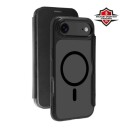 X2O Mag Wallet Deksel for iPhone Air Lærlook Svart
