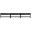  TV-benk grå sonoma 270x40x46 cm konstruert tre 8721102923197