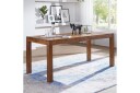 Spisebord Wohnling Massivt treverk landlig hus stil Rosentre, 160x80 cm - Rosentre, 160x80 cm