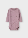 Name It Tusia Long Sleeve Body Rosa 50
