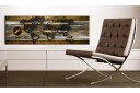 Bilde The Golden Map 120x40 Artgeist sp. z o. o.