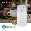 Kaffekvern 70g, 150W, Hvit