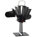  Varmedrevet ovnsvifte 2 blader svart 51239