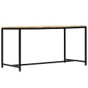 vidaXL Spisebord 140x70x75 cm grov heltre mango