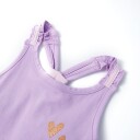 vidaXL Singlet for barn lilla 104