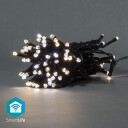 Nedis SmartLife Wifi Varm og kald hvit lysstreng   10 meter/100 lys