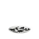 Broste Copenhagen Flora tallerken Ø26 cm Black off white