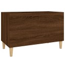  Hifi benk brun eik 74,5x38x48 cm konstruert tre