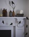 10 Crow LED Light Up Lyslenke i Tre 2 meter Deadly Soiree