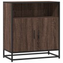  Skjenk brun eik 68x35x76 cm konstruert tre 8721102840623
