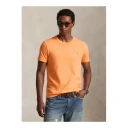 Polo Ralph Lauren Custom Slim Fit Jersey Crewneck T Shirt   Orange   S