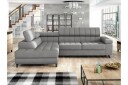 Amshyttan Sofa med Sjeselong 3 seter   Grå