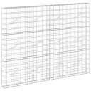 vidaXL Gabion med 5 mm tråd og 10x10 cm mesh 200x10x150 cm