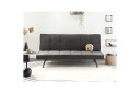 Bäddsoffa Beliani Hasle Blå Svart Grey\|\|Black  