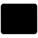 Fellowes Standard Musematte 22,4x18,6cm Sort