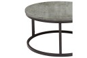 Brite Sofabord 60x32 cm Grå -