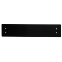 Adax Clea L panelovn med termostat og WiFi 1000W/230V, Sort glass -13 m²