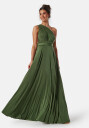 Goddiva Multi Tie Maxi Dress