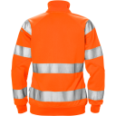 Fristads Sweatshirt-Jacka 7427 Shv Klass 3, Dam Varsel Orange L