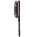 Fan Palm Wet + Curly Hairbrush Nylon Brown ONE SIZE